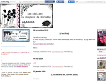Tablet Screenshot of christieateliers.canalblog.com