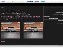 Tablet Screenshot of lamaisondesabine.canalblog.com