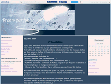 Tablet Screenshot of dreamourfanfic.canalblog.com