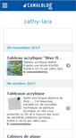 Mobile Screenshot of cathylara.canalblog.com