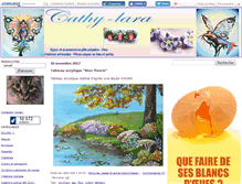 Tablet Screenshot of cathylara.canalblog.com