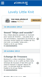 Mobile Screenshot of lovelylittleknit.canalblog.com