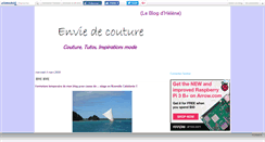 Desktop Screenshot of enviedecouture.canalblog.com