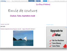 Tablet Screenshot of enviedecouture.canalblog.com