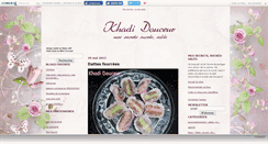 Desktop Screenshot of khadidouceur.canalblog.com