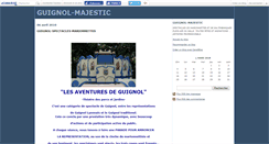 Desktop Screenshot of guignolmajestic.canalblog.com