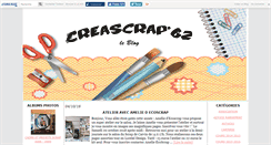 Desktop Screenshot of creascrapblog.canalblog.com