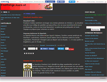 Tablet Screenshot of footbelge.canalblog.com