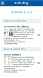 Mobile Screenshot of boitaclis.canalblog.com