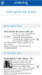 Mobile Screenshot of mongraindesucre.canalblog.com