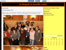 Tablet Screenshot of famillevidal.canalblog.com