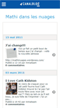 Mobile Screenshot of mathinuages.canalblog.com