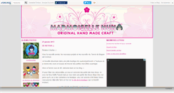 Desktop Screenshot of madmoiselletissu.canalblog.com