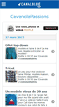 Mobile Screenshot of cevenole.canalblog.com