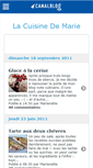 Mobile Screenshot of mariecuisine.canalblog.com