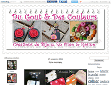 Tablet Screenshot of goutandcouleurs.canalblog.com
