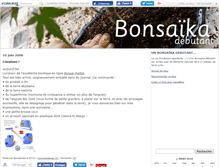 Tablet Screenshot of bonsaika.canalblog.com