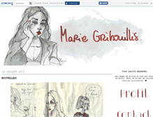 Tablet Screenshot of mariegribouillis.canalblog.com