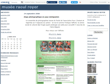 Tablet Screenshot of museeraoulroyer.canalblog.com