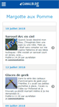 Mobile Screenshot of margotteauxpomme.canalblog.com