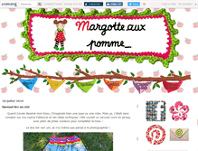 Tablet Screenshot of margotteauxpomme.canalblog.com