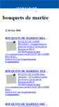 Mobile Screenshot of bouquetsdemariee.canalblog.com