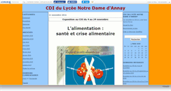 Desktop Screenshot of cdilyceedannay.canalblog.com