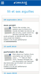 Mobile Screenshot of lilitricote.canalblog.com