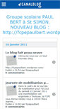 Mobile Screenshot of fcpepaulbert.canalblog.com