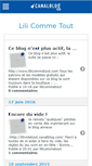Mobile Screenshot of lilicommetout.canalblog.com