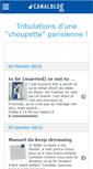 Mobile Screenshot of choupetteblog.canalblog.com