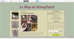 Desktop Screenshot of mamypatchblog.canalblog.com