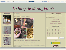 Tablet Screenshot of mamypatchblog.canalblog.com