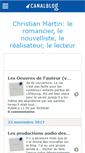 Mobile Screenshot of christianmartin.canalblog.com