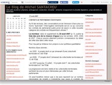 Tablet Screenshot of michelsantacreu.canalblog.com
