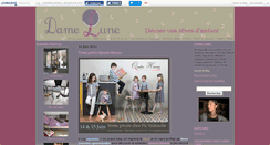 Desktop Screenshot of damelune.canalblog.com