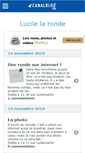 Mobile Screenshot of lucileronde.canalblog.com