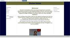 Desktop Screenshot of divineunion.canalblog.com