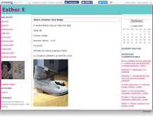 Tablet Screenshot of esthere.canalblog.com