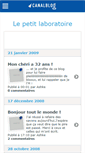 Mobile Screenshot of patouillages.canalblog.com