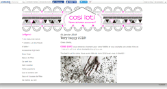 Desktop Screenshot of cosiloti.canalblog.com