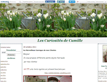 Tablet Screenshot of curiositecamille.canalblog.com