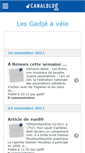 Mobile Screenshot of gadjevelo.canalblog.com