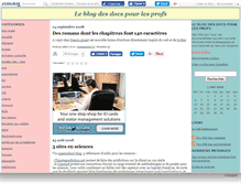 Tablet Screenshot of immac.canalblog.com