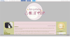 Desktop Screenshot of foliesdaurelie.canalblog.com