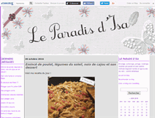 Tablet Screenshot of leparadisdeisa.canalblog.com