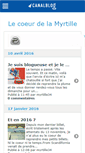 Mobile Screenshot of lamyrtille.canalblog.com