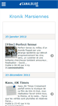 Mobile Screenshot of kronikmarsiennes.canalblog.com