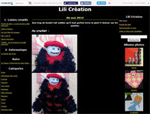 Tablet Screenshot of lilicreation.canalblog.com