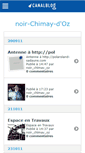 Mobile Screenshot of noirchimaydoz.canalblog.com
